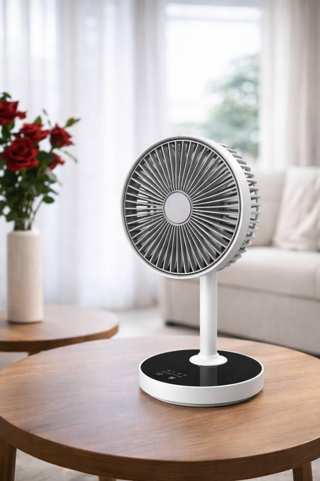 YAGE YG-7998N Rechargeable Multifunctional Desktop Fan with LED Light