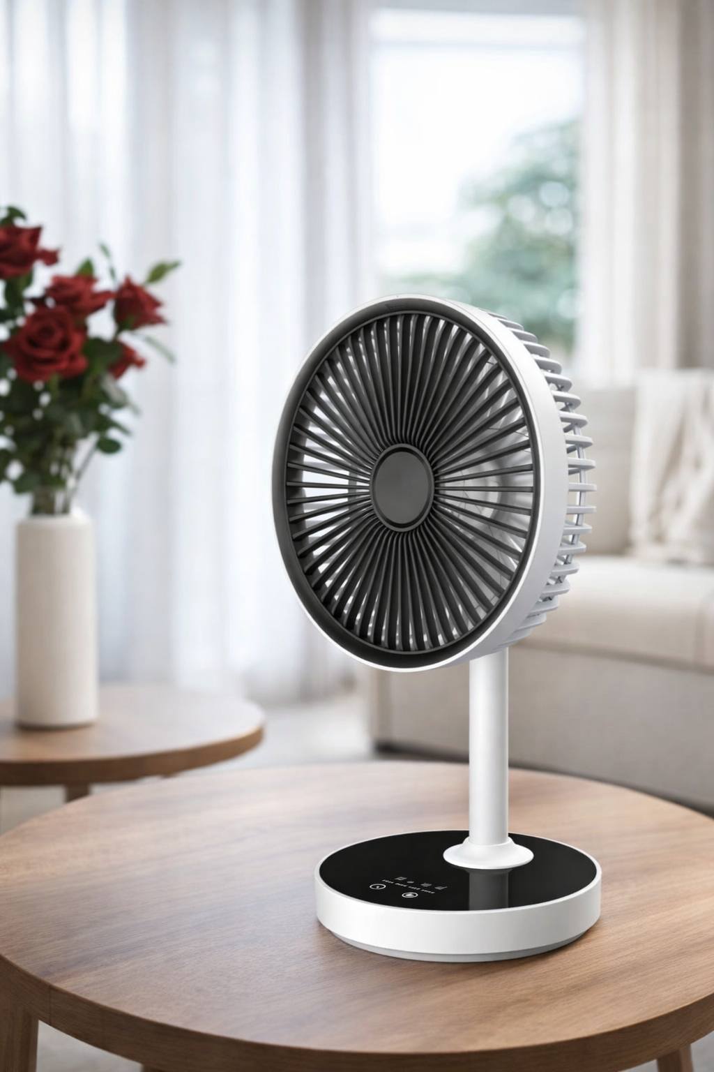 YAGE YG-7998N Rechargeable Multifunctional Desktop Fan with LED Light